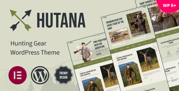 Hutana - Hunting Gear WordPress Theme icon