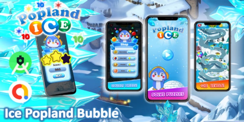 Ice Popland Bubble - Android Studio Project by SmartAppKids icon