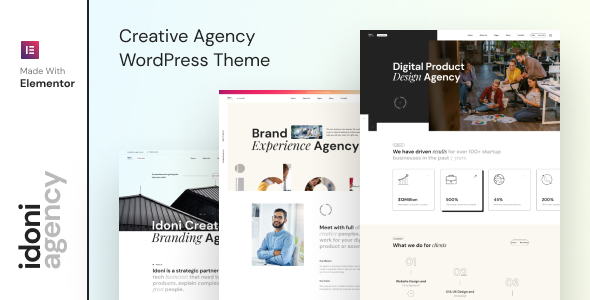 Idoni - Creative Agency WordPress Theme icon