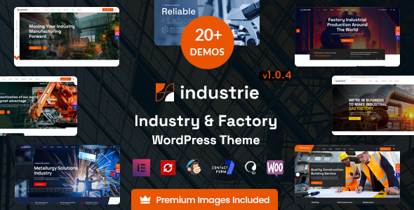 Industrie - Factory & Industry WordPress Theme icon
