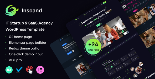 Insoand - IT Startup & SaaS Agency WordPress Theme icon
