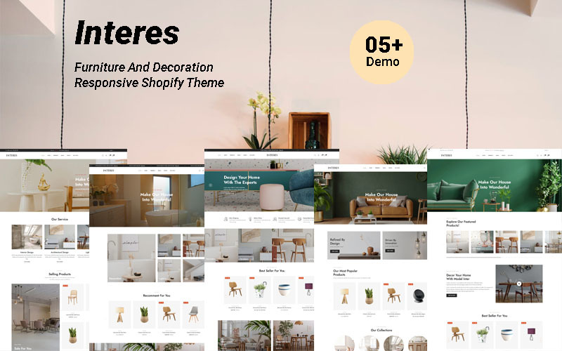 Interes - Furniture And Decoration Responsive Shopify Theme icon
