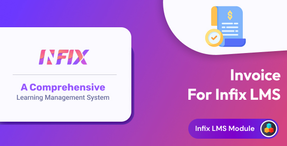 Invoice Addon | Infix LMS Laravel Learning Management System icon