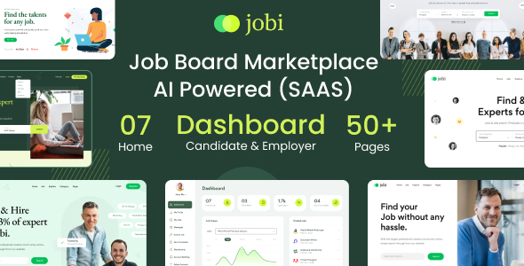 Jobi - Job Board Marketplace | AI Powered (SAAS) icon