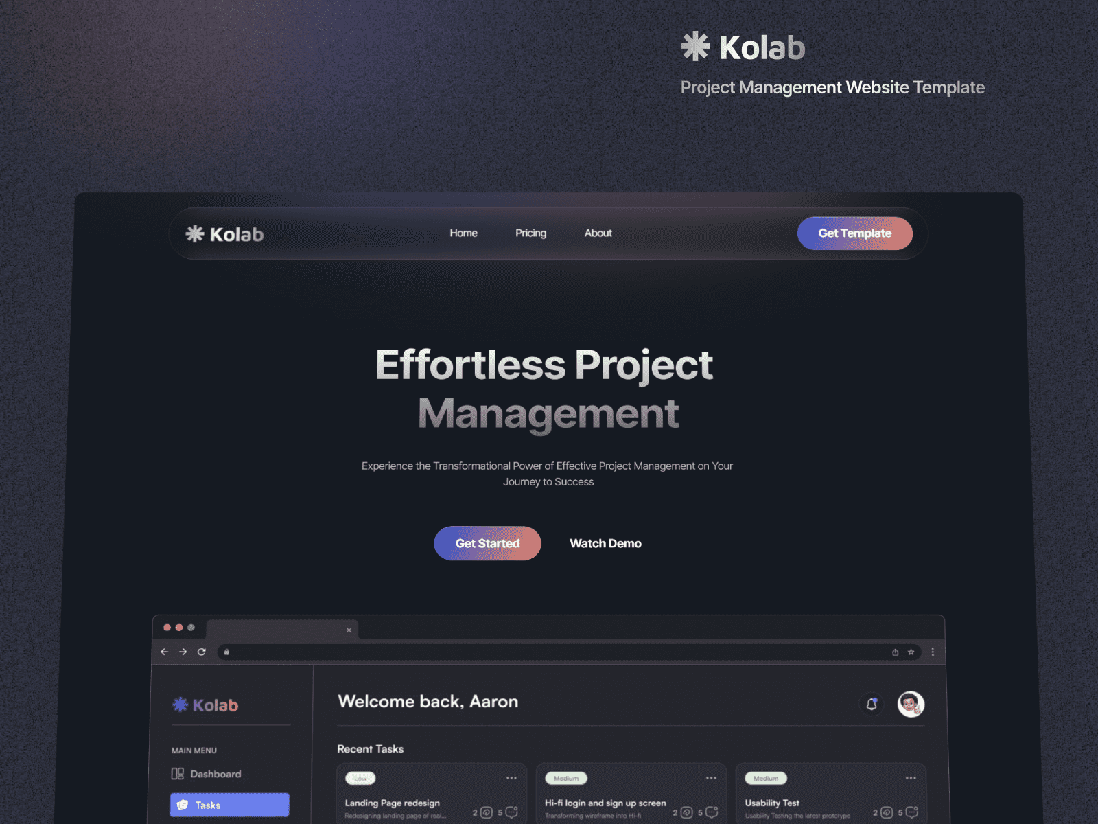 Kolab Framer Template icon