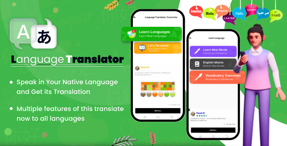 Language Translator - Voice Translator - Vocabulary Exercise- English Idioms - Speak to Translate icon
