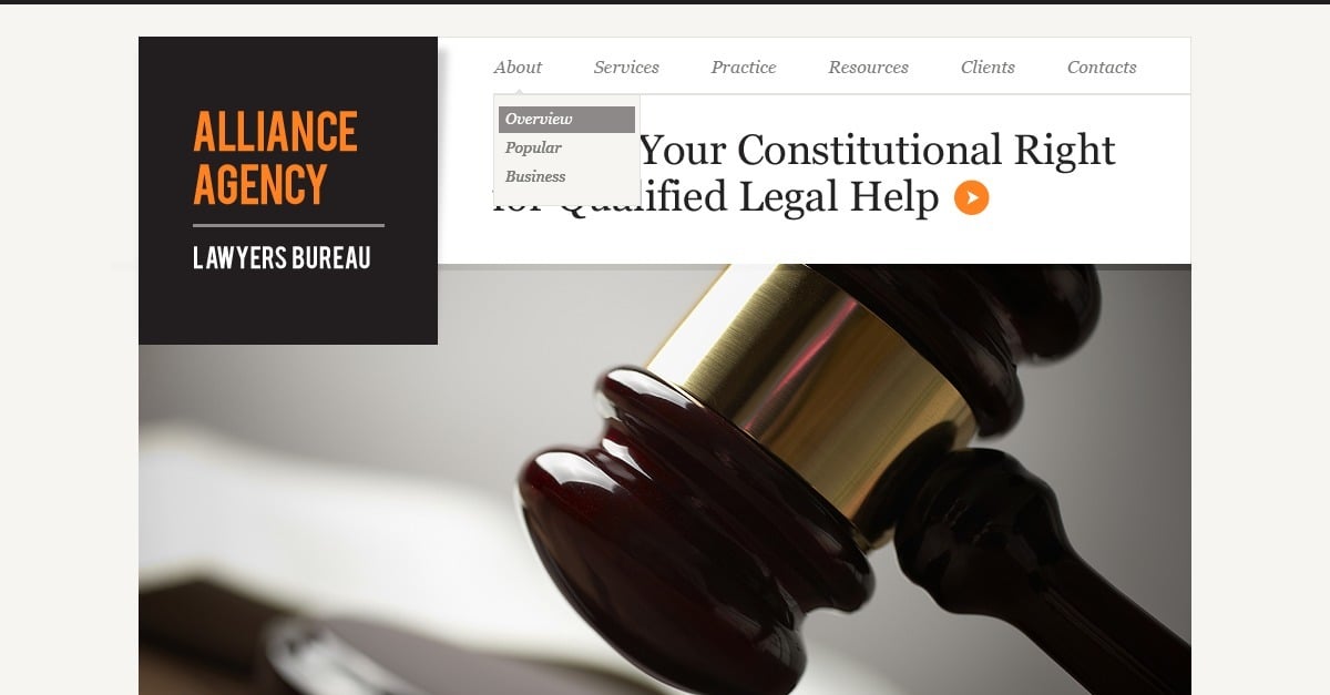 Law Firm Responsive Website Template - TemplateMonster icon