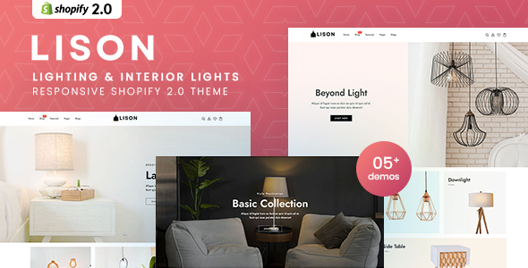 Lison - Lighting & Interior Lights Shopify 2.0 Theme icon