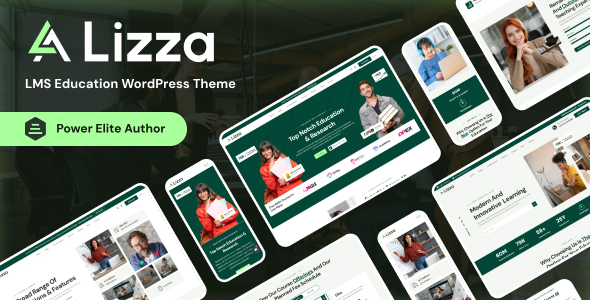 Lizza - LMS Education WordPress Theme icon