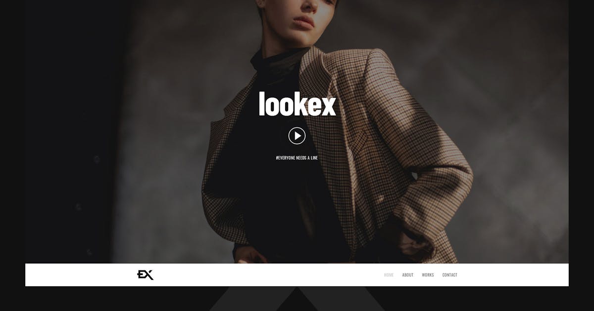 Lookex - Creative Portfolio Template icon