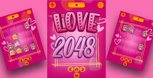 Love 2048 - Cross Platform Puzzle Game icon