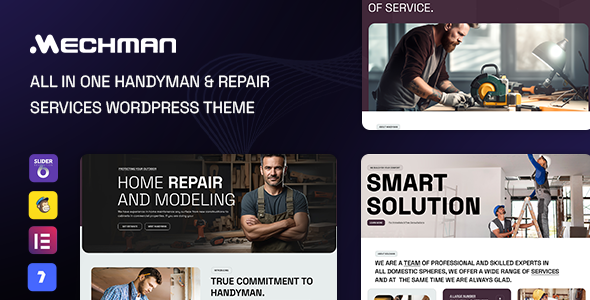 Mechman – Handyman Website WordPress Theme icon