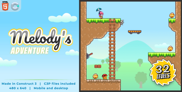 Melody's Adventure - HTML5 Platform game icon