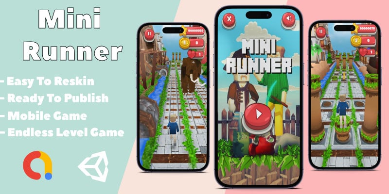Mini Runner- Unity Source Code by Inassdream13 icon