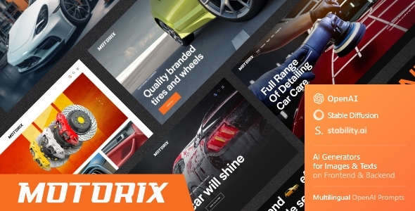 Motorix — Car Repair, Shop & Detailing WordPress Theme icon