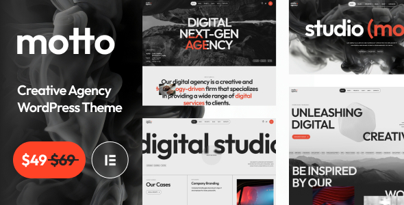 Motto - Creative Agency & Startup WordPress Theme icon