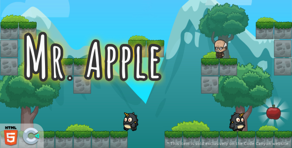 Mr. Apple - HTML5 Platform game icon