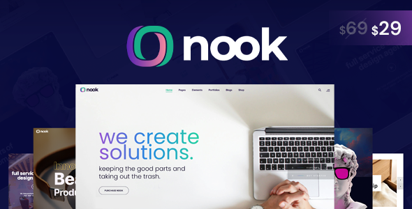 Nook - Modern Multi-Purpose WordPress Theme icon