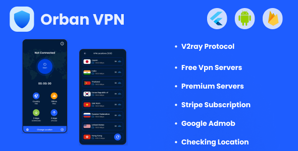 Orban VPN - Flutter V2Ray Protocol VPN App icon