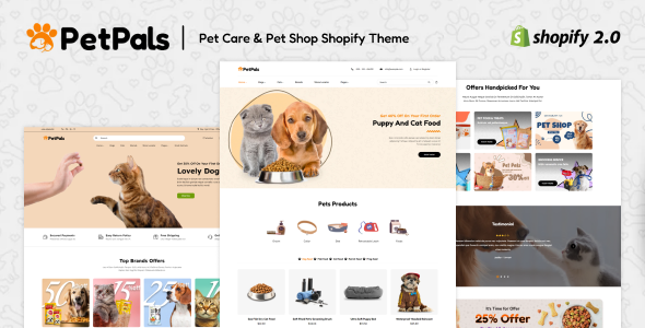 Petpals - Pet Store Shopify Theme icon