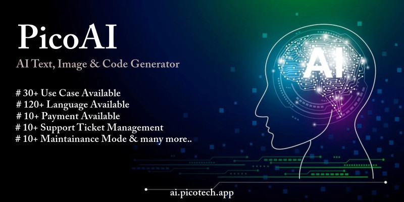 PicoAI - AI Text Image And Code Generator by Picotech icon