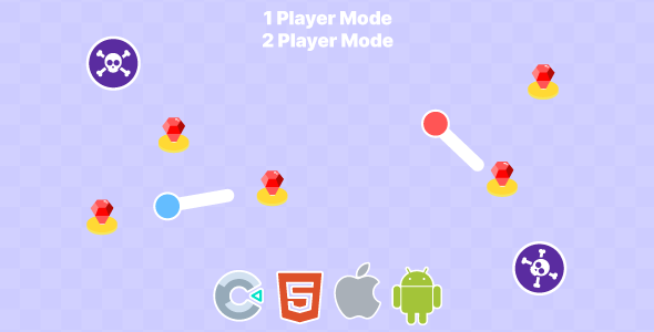 Pin. 2 Player Mode. Construct 3 (c3p) icon