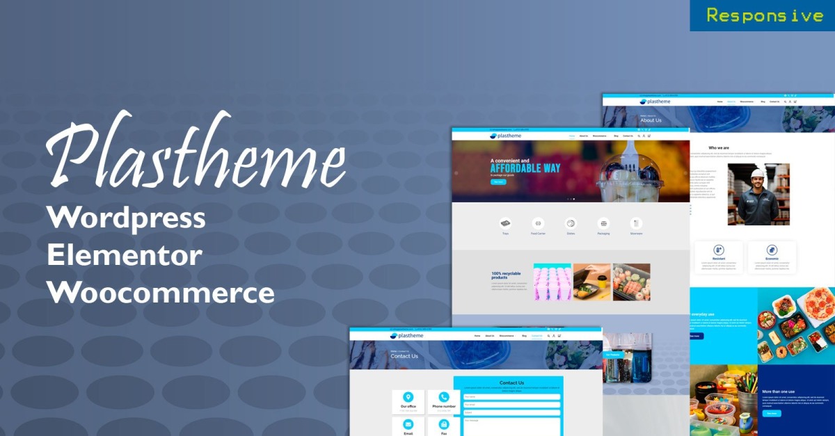 Plastheme - Elementor Woocommerce theme - TemplateMonster