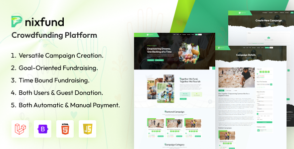PnixFund - Crowdfunding Platform icon