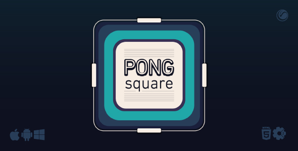 Pong Square | HTML5 Construct Game icon