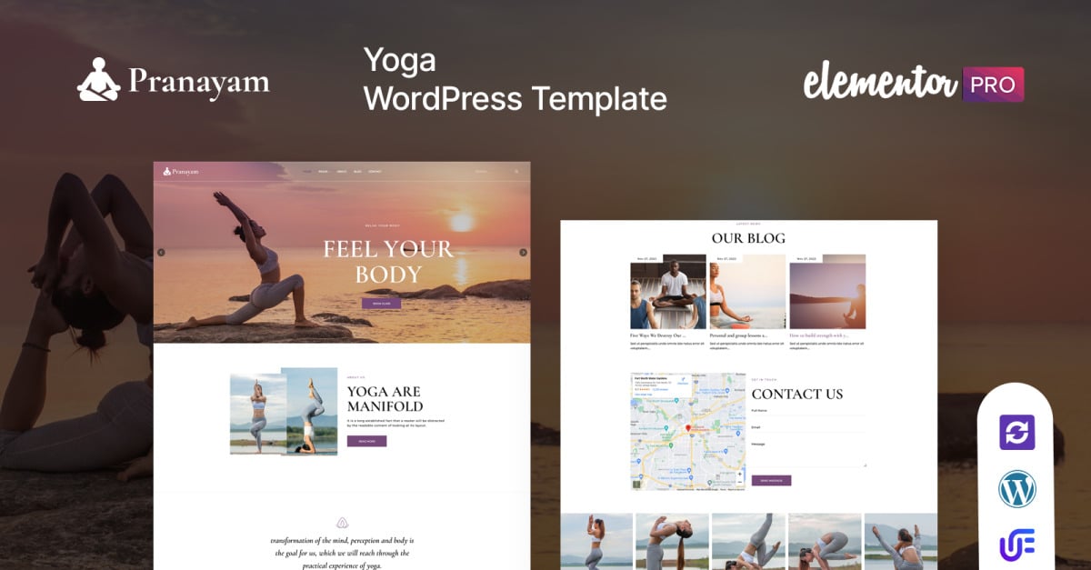 Pranayam - Yoga And Meditation WordPress Theme icon