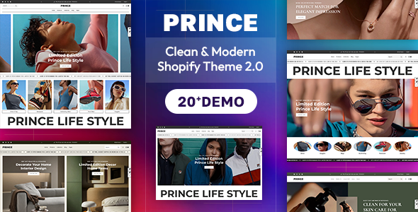 Prince - Fashion Shopify Multipurpose Responsive Theme icon