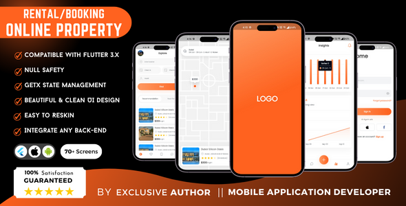 Property Rental and Booking App Complete Solution | Flutter UI Kit icon
