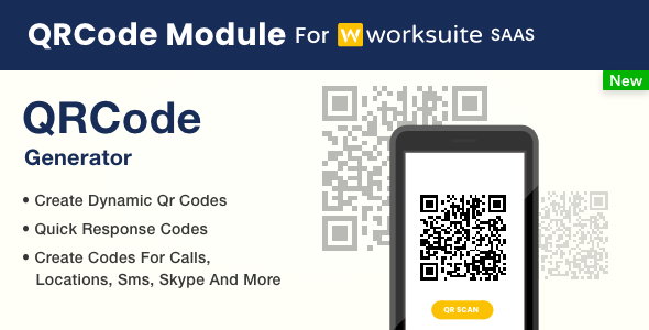 QRCode Module for Worksuite SAAS icon