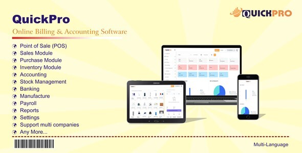 QuickPro - Advancce Billing & Accounting Software icon