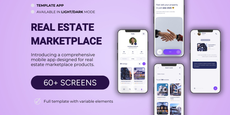 Real Estate Marketplace Flutter UI Kit by Miksilabs icon