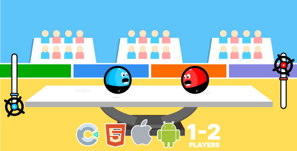 Roll Ball. 2 Player Mode. Construct 3 (c3p) icon