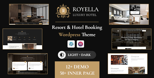 Royella - Resort & Hotel Booking Multi-Purpose WordPress Theme icon