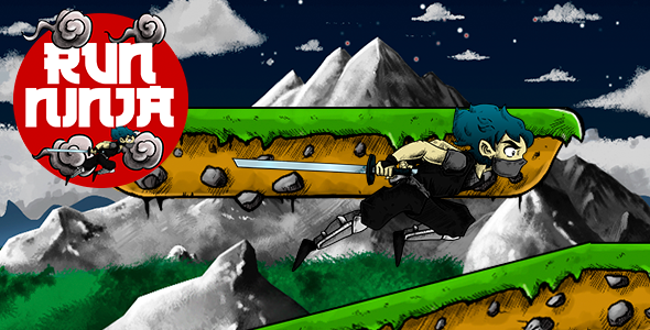 Run Ninja Action Game for Html5/Android/Iphone icon