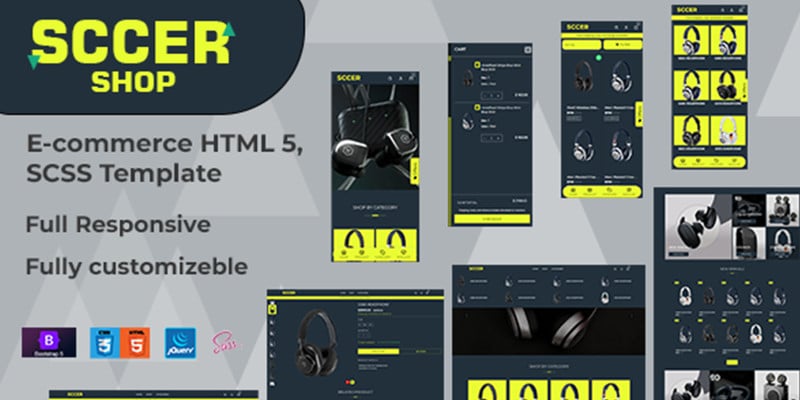 Sccershop HTML 5 Web Template by Sccercavi icon