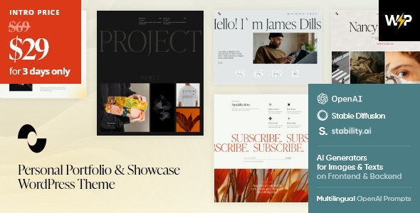 Showmax — Personal Portfolio & Showcase WordPress Theme icon