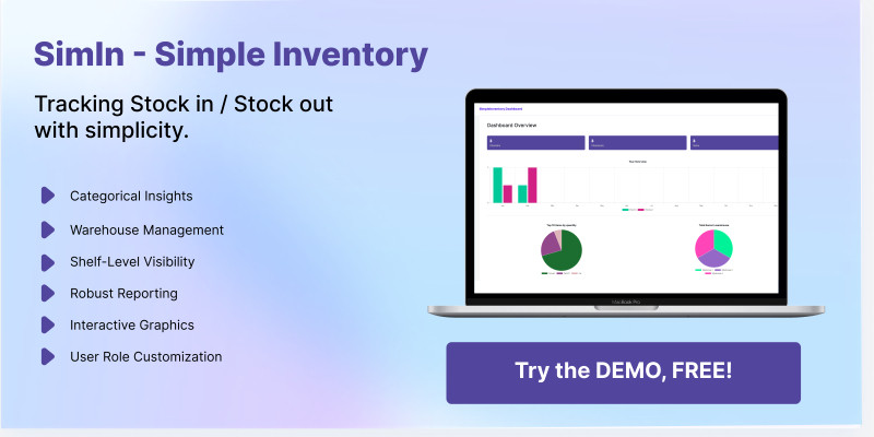SimIn - Inventory Management System by Captivlab icon