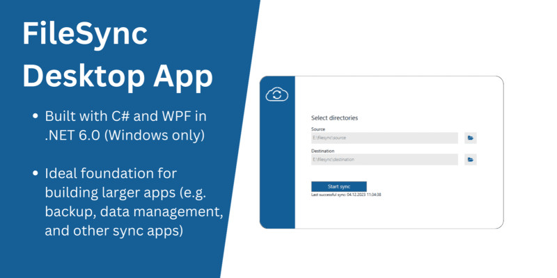 Simple File Sync Desktop App by Simplycoders icon
