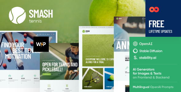 Smash - Tennis WordPress Theme icon
