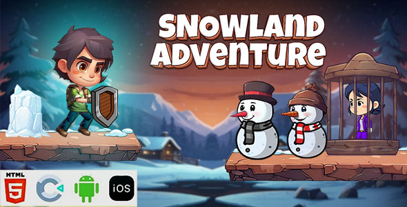 Snowland Adventure - Construct 3 Game icon