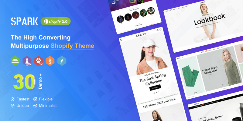 Spark - Multipurpose Shopify Theme OS 2.0 by Bulltheme icon