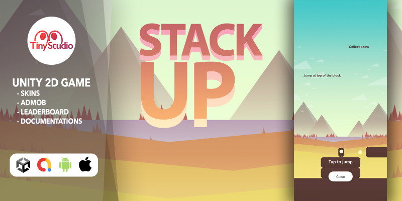 Stack Up - Unity project by TinyStudio icon