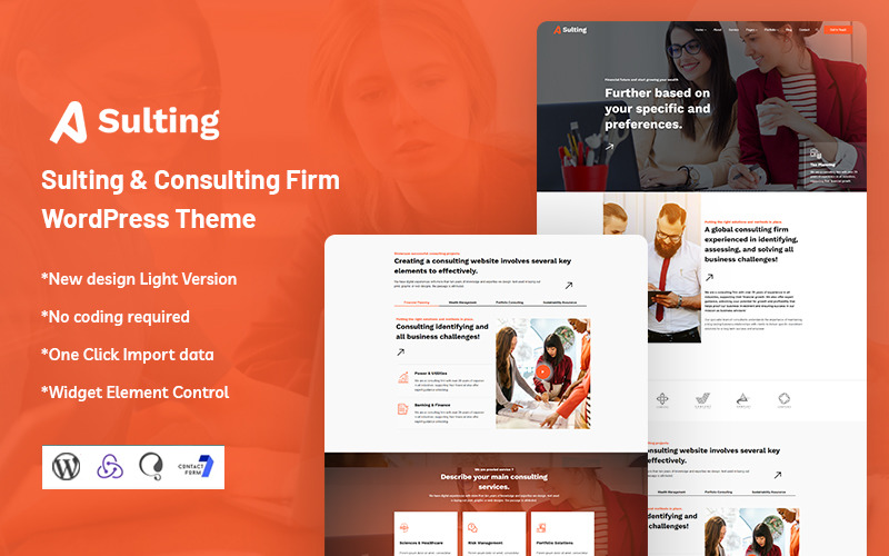Sulting - Consulting Firm WordPress Theme - TemplateMonster