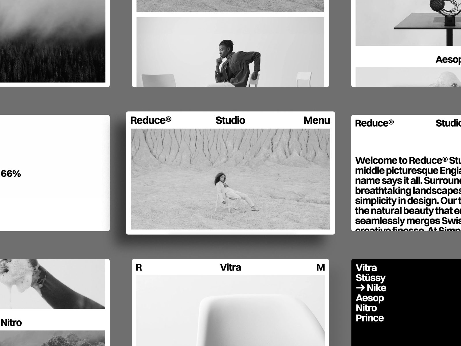 Swiss Reduce Framer Template icon