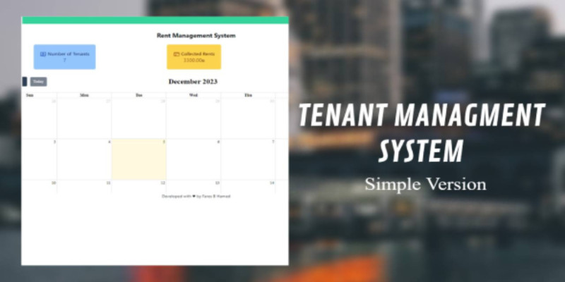 Tenant Management System - Simple Version by Fares12 icon