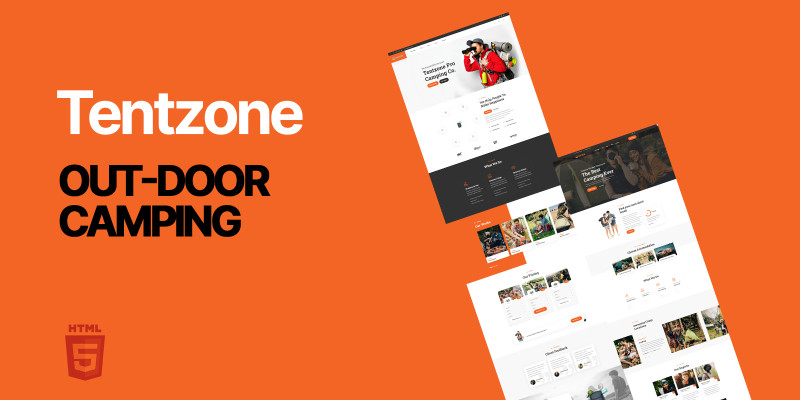 Tentzone Outdoor Camping HTML5 Website Template by Templatebae icon